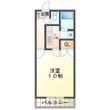クレストール生桑の間取図