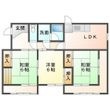あかつき台2丁目貸家の間取図