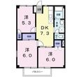 コーポラス貴船の間取図