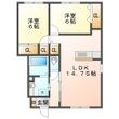 ブランシュ富田Aの間取図