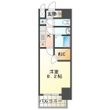S-RESIDENCE四日市市堀木amante(アマンテ)の間取図