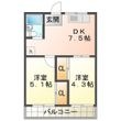 サンリッチ小杉の間取図