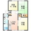 シャンポールAKの間取図