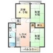 シャンポールAKの間取図