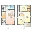 マイホームネクスト馳出町 2号棟の間取図