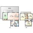 南垂坂町戸建ての間取図