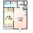 LE COCON 四日市Xの間取図