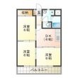 写真:ユーズアーク 3階305の間取図
