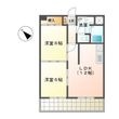 写真:ユーズアーク 4階403の間取図