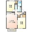 エルバルト高岡の間取図