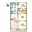 チェレステＳＵＺＵＫＡの間取図