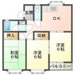 桜マンションの間取図