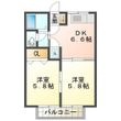 サンハイツ寺田の間取図