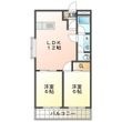 アインスフライハイトの間取図