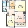 グラサージュ・ドゥの間取図