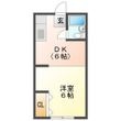 M・Kハイツの間取図