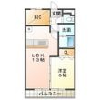 アバンハウスⅠの間取図