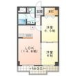 アバンハウスⅠの間取図