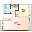 アバンハウスⅠの間取図