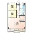 アバンハウスⅠの間取図