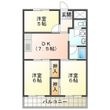 サニーサイド竹野の間取図