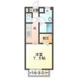 BM亀山Ⅱの間取図