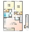アーデ フライア Bの間取図