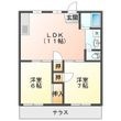 コーポみつBの間取図