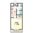 写真:コスモ高原 1階102の間取図