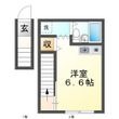 Fメイトキューブ能褒野Ⅰの間取図