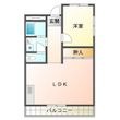 コーポアゴソの間取図