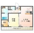 ガーネットの間取図