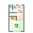 コーポ橋本 C棟の間取図