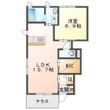 サンセール Bの間取図