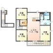 アザレアA棟の間取図