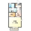レクエルドサオリⅡ A棟の間取図