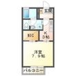 レクエルドサオリⅡ A棟の間取図