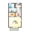 レクエルドサオリⅡ A棟の間取図