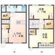 シャンヴェールB棟の間取図