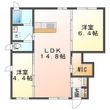サンセール Aの間取図