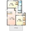 コータ・コートW Bの間取図