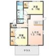 コータ・コートW Bの間取図