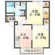 セントラル・ビラ・スズカ Aの間取図