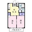 シティハイツ吉沢Cの間取図