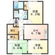 ルミエールミキ Aの間取図