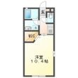 レコルト天神　Bの間取図