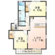 アンシャンテ Bの間取図