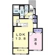ラフレシール C棟の間取図