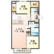 パルミエ Ⅰの間取図
