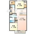 パルミエ Ⅰの間取図